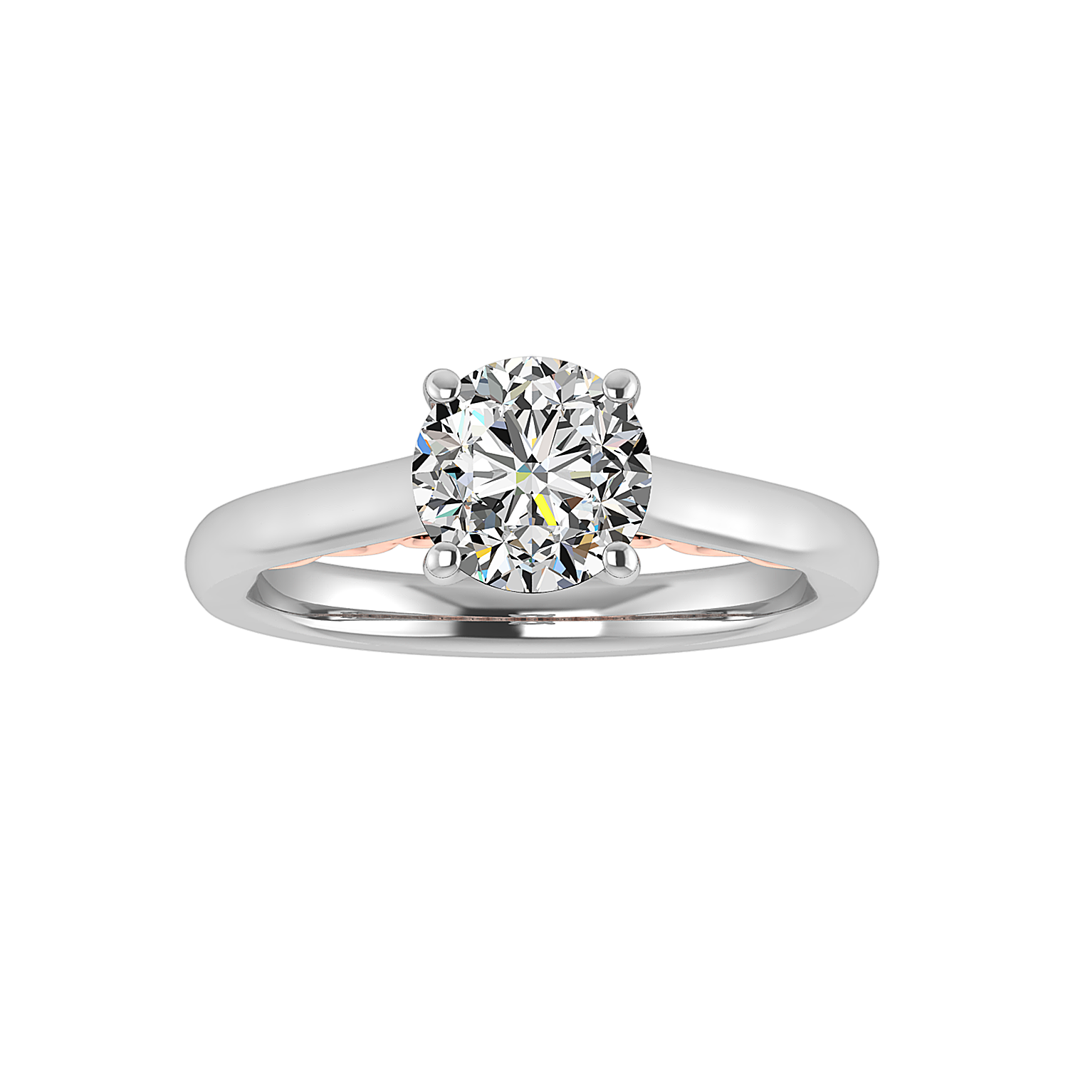 Hadley Filigree Solitaire Engagement Ring